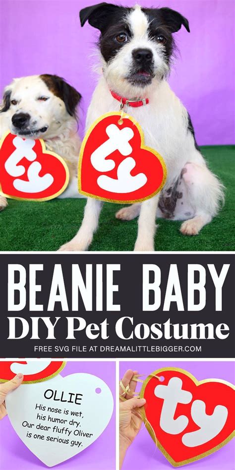 Printable Ty Dog Costume